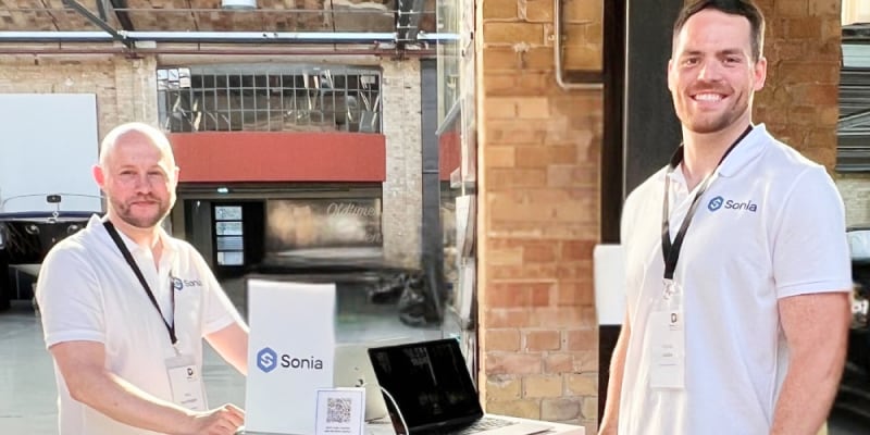 Sonia auf dem Dental Berlin Kongress