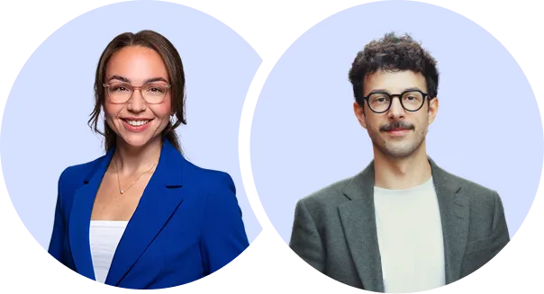 Timo Knezevic und Stefanie Franz