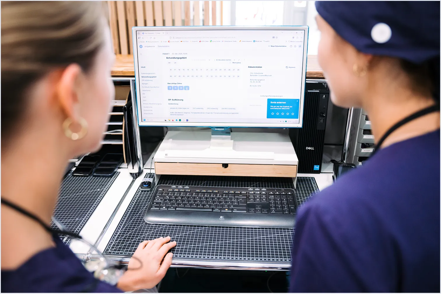 Zahnmedizinische Dokumentation in Sonia